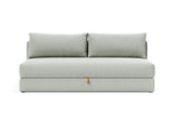 Osvald sovesofa i 888 Mozart Slate Brown, set forfra