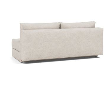 Osvald sovesofa i 470 Yuveno Natural, set skråt bagfra