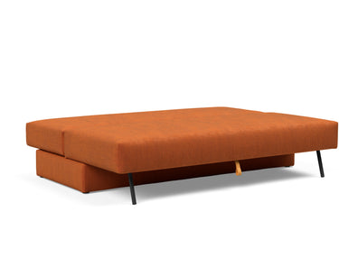 Osvald sovesofa i 412 Esina Rust, slået ud til seng