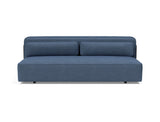 Yonata sovesofa i 302 Weda Blue, set forfra