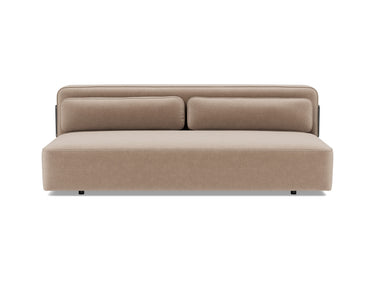 Yonata sovesofa i 417 Esina Mocha, set forfra