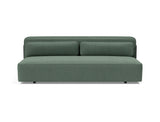 Yonata sovesofa i 518 Elegance Green, set forfra