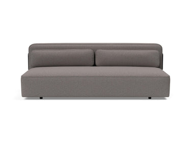 Yonata sovesofa i 521 Mixed Dance Grey, set forfra