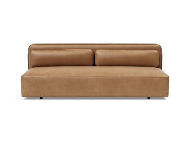 Yonata sovesofa i 551 Faunal Brown, set forfra