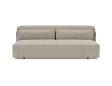 Yonata sovesofa i 579 Kenya Gravel, set forfra
