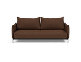 Malloy sovesofa i 359 Taura Cappuccino, set forfra