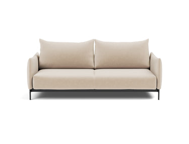 Malloy sovesofa i 410 Esina Almond, set forfra
