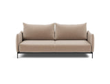 Malloy sovesofa i 417 Esina Mocha, set forfra
