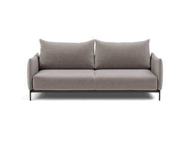 Malloy sovesofa i 418 Esina Truffle, set forfra