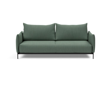 Malloy sovesofa i 518 Elegance Green, set forfra