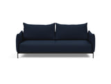 Malloy sovesofa i 528 Mixed Dance Blue, set forfra