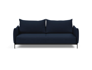 Malloy sovesofa i 528 Mixed Dance Blue, set forfra