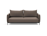 Malloy sovesofa i 530 Bouclé Taupe, set forfra