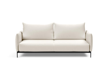 Malloy sovesofa i 531 Bouclé Off White, set forfra