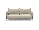 Malloy sovesofa i 539 Bouclé Beige, set forfra