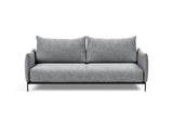 Malloy sovesofa i 565 Twist Granite, set forfra