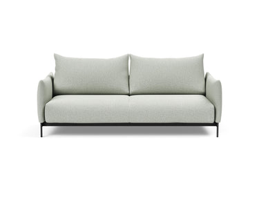 Malloy sovesofa i 888 Mozart Slate Brown, set forfra