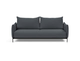Malloy sovesofa i 894 Mozart Grey Bronze, set forfra