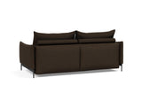 Malloy sovesofa i 358 Taura Chocco, set skråt bagfra