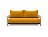 Malloy Wood sovesofa i 507 Elegance Burned Curry, set forfra