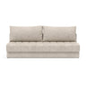 Akello sovesofa i 280 Avella Sand, set forfra