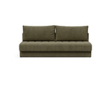Akello sovesofa i 316 Cordufine Pine Green, set forfra