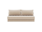 Akello sovesofa i 410 Esina Almond, set forfra