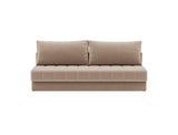 Akello sovesofa i 417 Esina Mocha, set forfra