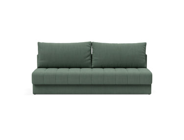 Akello sovesofa i 518 Elegance Green, set forfra