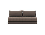 Akello sovesofa i 530 Bouclé Taupe, set forfra