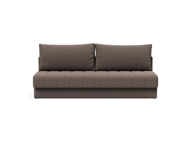 Akello sovesofa i 530 Bouclé Taupe, set forfra
