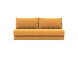 Akello sovesofa i 536 Bouclé Ochre, set forfra
