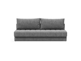 Akello sovesofa i 563 Twist Charcoal, set forfra