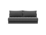 Akello sovesofa i 852 Mahoga Seal Grey, set forfra