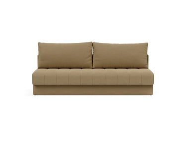 Akello sovesofa i 860 Yogia Olive Brown, set forfra