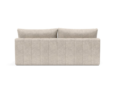 Akello sovesofa i 280 Avella Sand, set bagfra