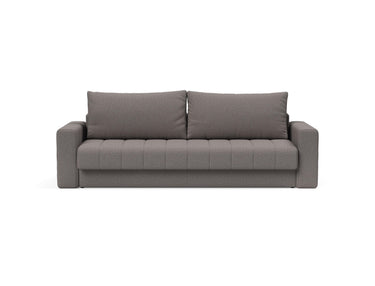 Akello sovesofa med armlæn i 521 Mixed Dance Grey, set forfra