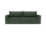 Newilla sovesofa i 281 Avella Pine Green, set forfra