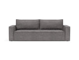 Newilla sovesofa i 282 Avella Warm Grey, set forfra