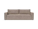 Newilla sovesofa i 318 Cordufine Beige, set forfra