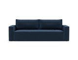 Newilla sovesofa i 414 Esina Indigo Blue, set forfra