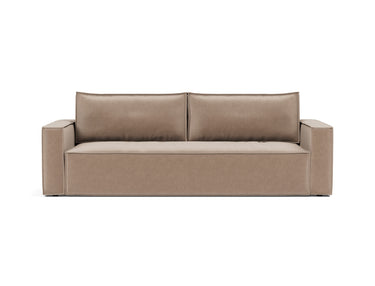 Newilla sovesofa i 417 Esina Mocha, set forfra