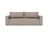 Newilla sovesofa i 472 Yuveno Warm Grey, set forfra