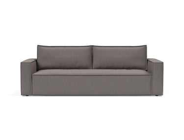 Newilla sovesofa i 521 Mixed Dance Grey, set forfra