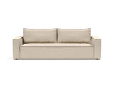 Newilla sovesofa i 586 Phobos Latte, set forfra