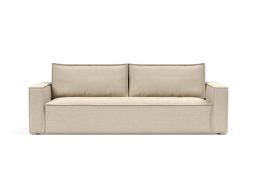 Newilla sovesofa i 586 Phobos Latte, set forfra