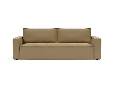 Newilla sovesofa i 860 Yogia Olive Brown, set forfra