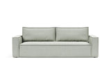 Newilla sovesofa i 888 Mozart Slate Brown, set forfra