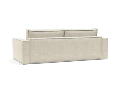 Newilla sovesofa i 357 Taura Off White, set skråt bagfra