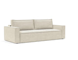 Newilla sovesofa i 357 Taura Off White, set skråt forfra